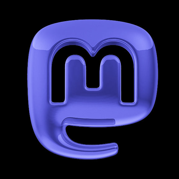 Mastodon Logo - 3D free download - Mastodon 3D Logo maker