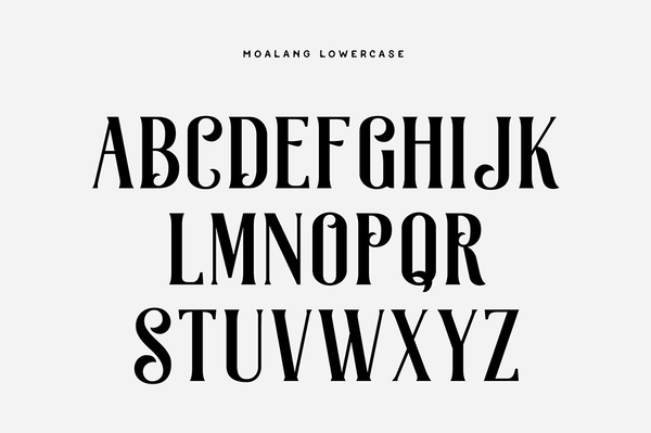 Moalang Melintang Free Font - Pixellogo