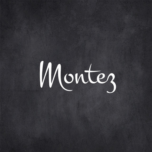 Montez free font - Pixellogo