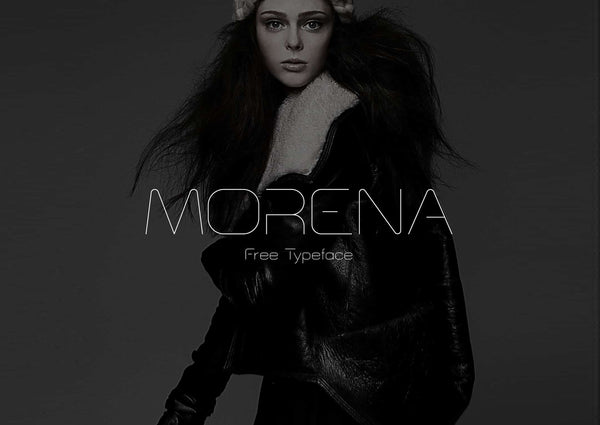 Morena Display Free Font - Pixellogo