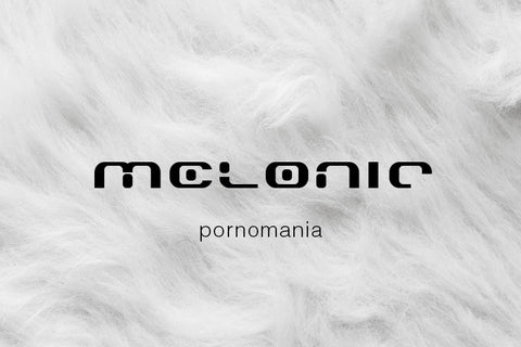 Pornomania free font - Pixellogo