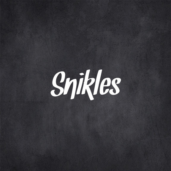 Snikles free font - Pixellogo