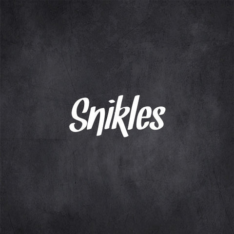 Snikles free font - Pixellogo