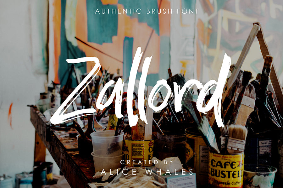 Zallord free font - Pixellogo