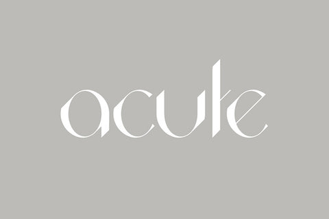 Acute free font - Pixellogo