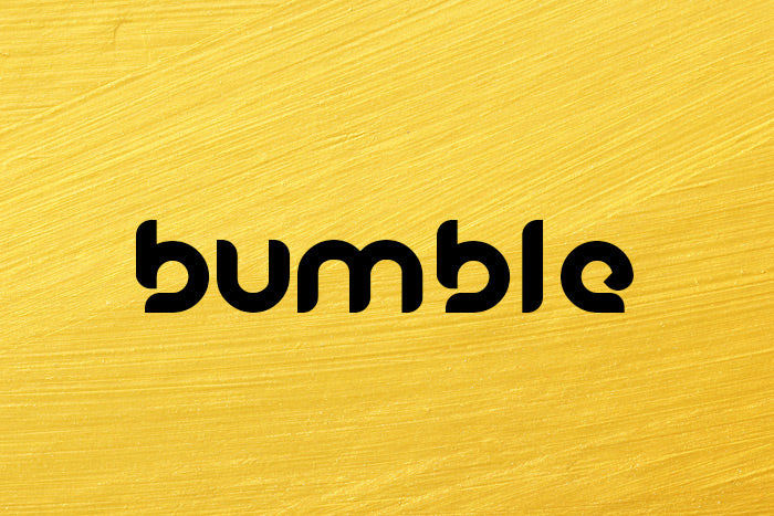 Bumblebee free font - Pixellogo
