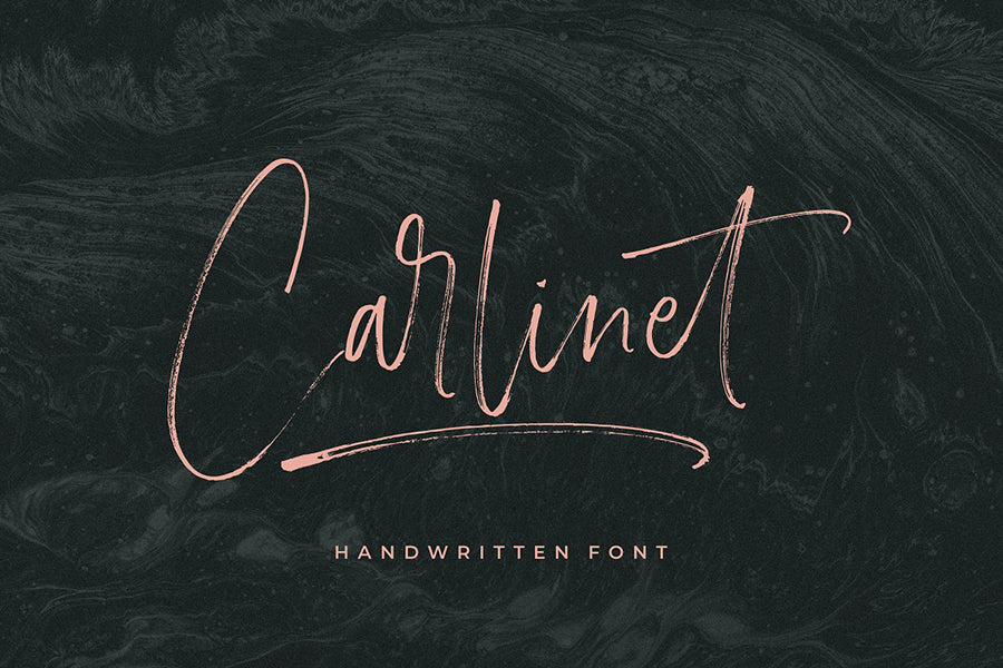 Carlinet Script free font - Pixellogo
