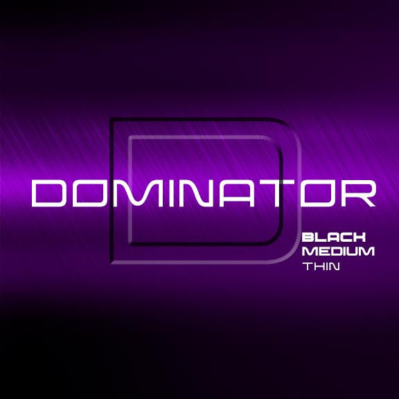 Dominator free font - Pixellogo