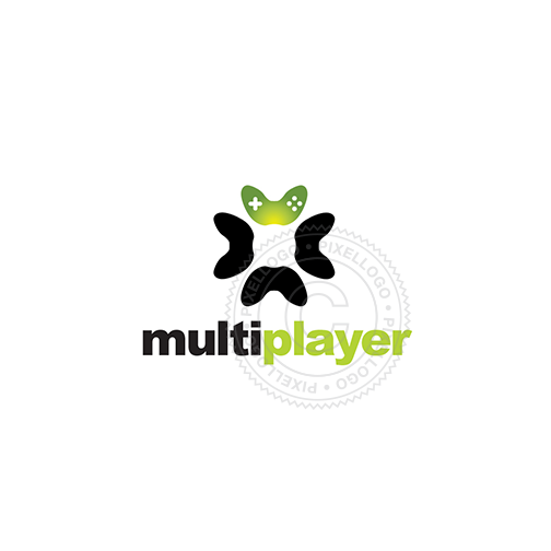 Multiplayer Game Console Free Logo - Pixellogo