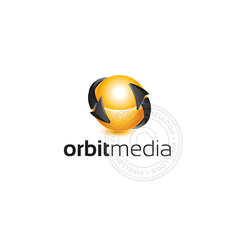 Orbit Media - Pixellogo