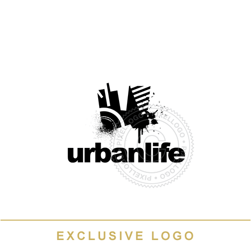 Urban Life Graffiti logo - Pixellogo