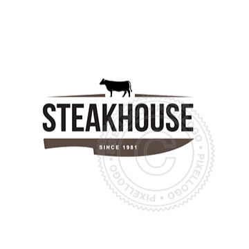 Steakhouse Logo - Pixellogo