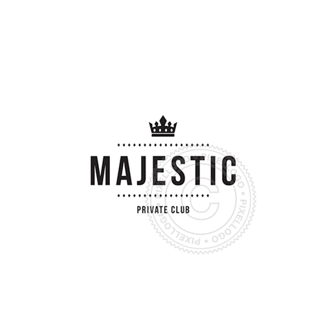 Majestic Crown - Pixellogo