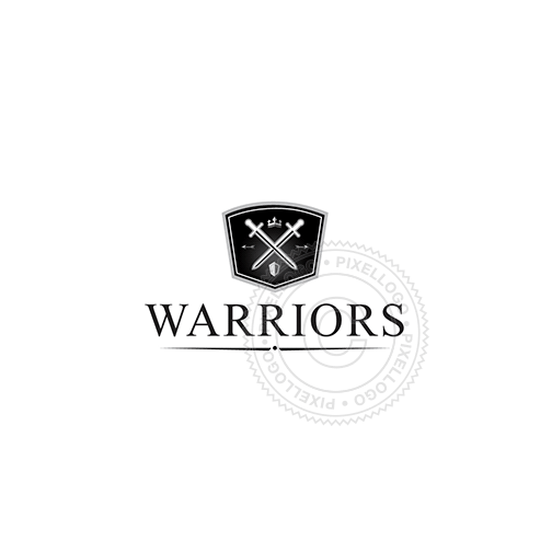 Warrior Shield - Pixellogo