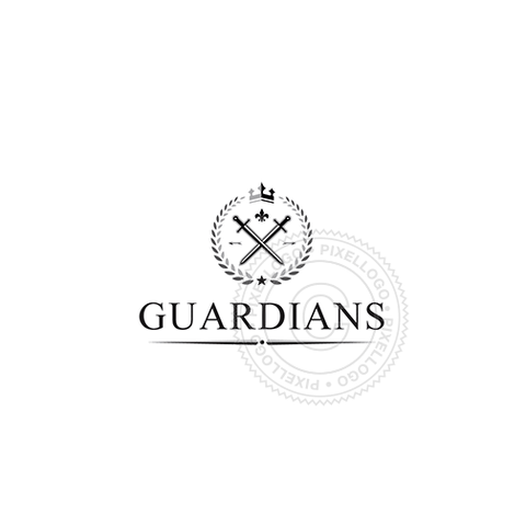Guardians Shield - Pixellogo