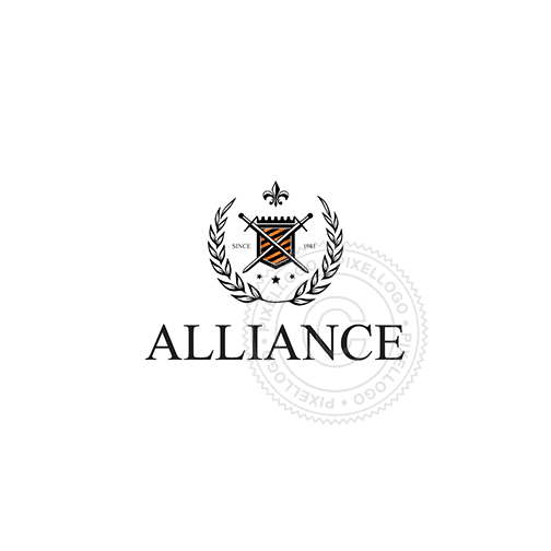 Alliance Shield Crest - Pixellogo