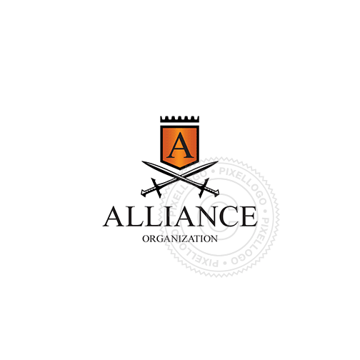 Alliance Shield - Pixellogo