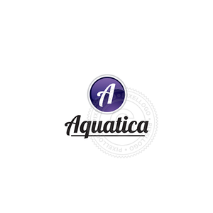 Aquatica - Pixellogo