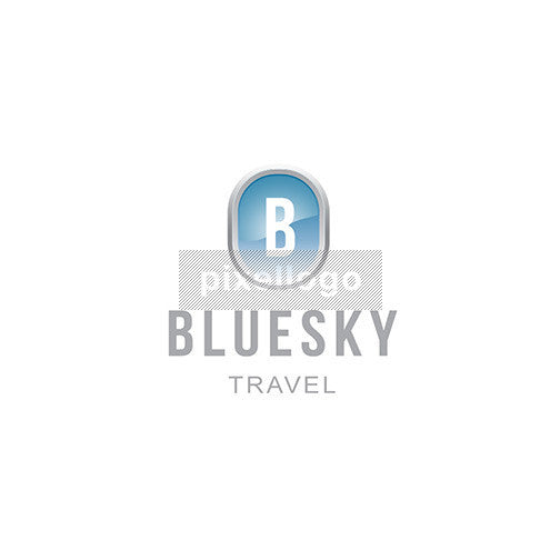 BlueSky logo - Pixellogo
