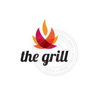 Modern Grill house logo - Restaurant logo | Pixellogo