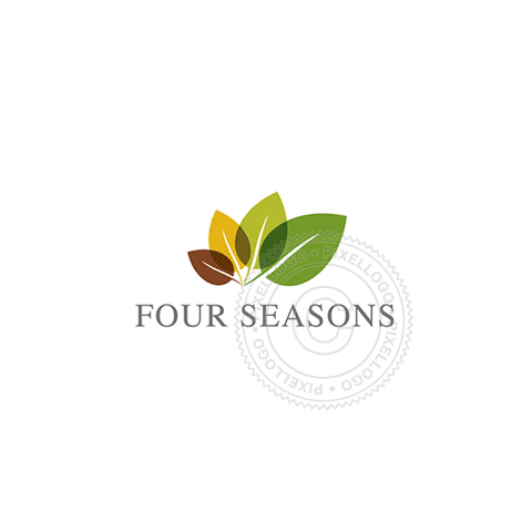 Four Seasons Leaf - Pixellogo