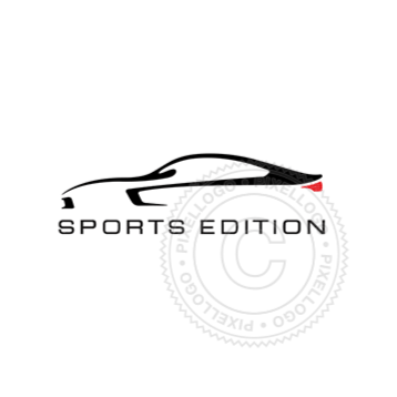 Exotic Cars Dealer Logo - Pixellogo