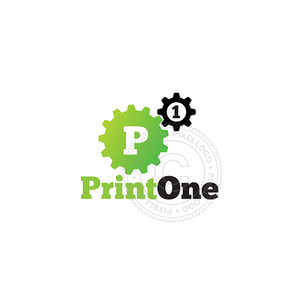 Printing Logo - Pixellogo