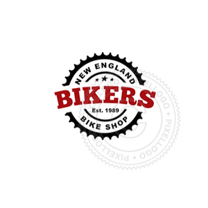 Bike Repair Shop Logo - Pixellogo