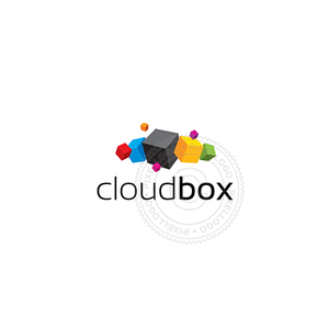 Cloud Box - Pixellogo