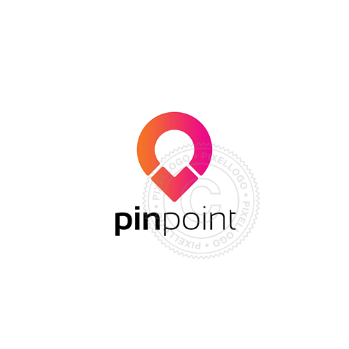 Pin Point logo - Pixellogo