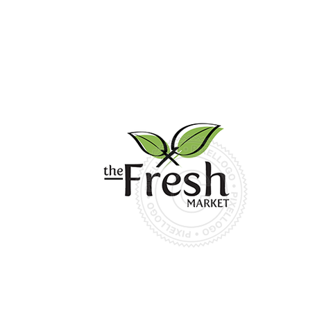 Fresh Produce Market - Pixellogo