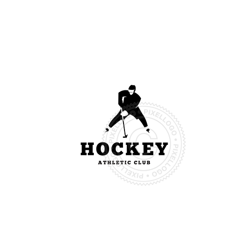 Hockey Sports - Pixellogo