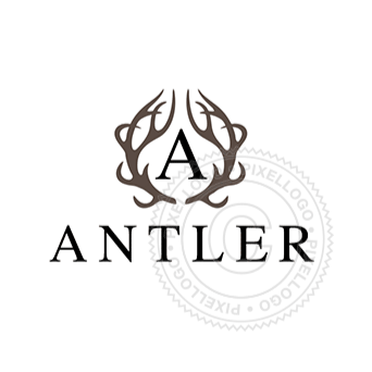 Timeless steakhouse logo - Antler icon | Pixellogo