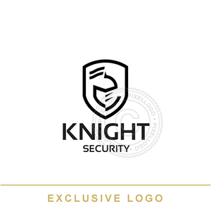 Knight Shield logo - Pixellogo