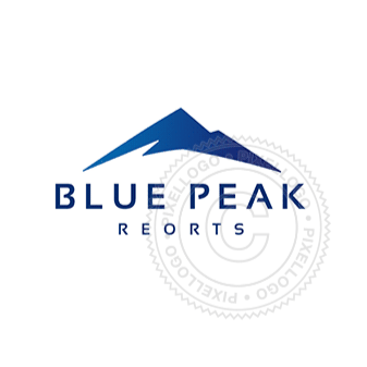 blue mountain logo - Pixellogo