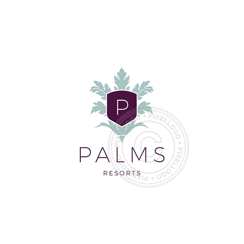 Palms Leaves Resort And Spa - Pixellogo