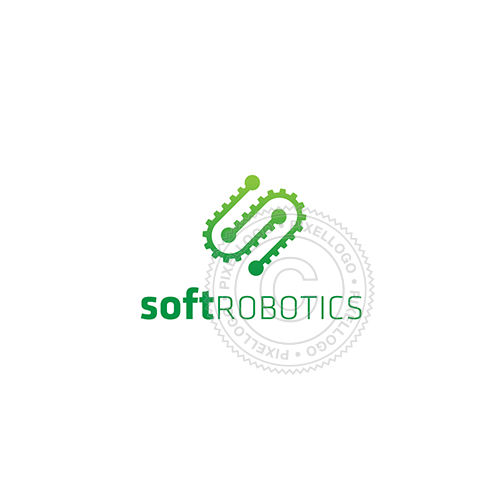 Robotics Logo - S Gear logo - Pixellogo