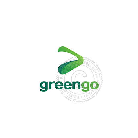 Go Green - Pixellogo