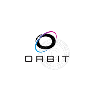 Orbit O logo - Pixellogo