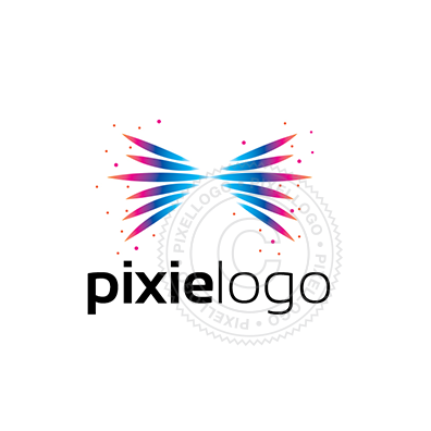 fairy logo - Mythic Creature logo - Pixellogo