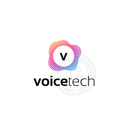 Voice Technology Logo - Pixellogo