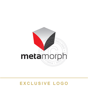 Morph Logo - 3D Box- Pixellogo