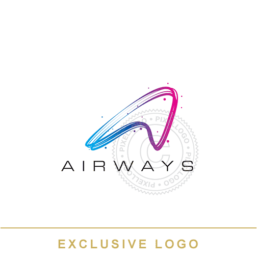 A Logo design - Arrow logo - Pixellogo