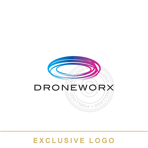Drone Racing Logo - Pixellogo