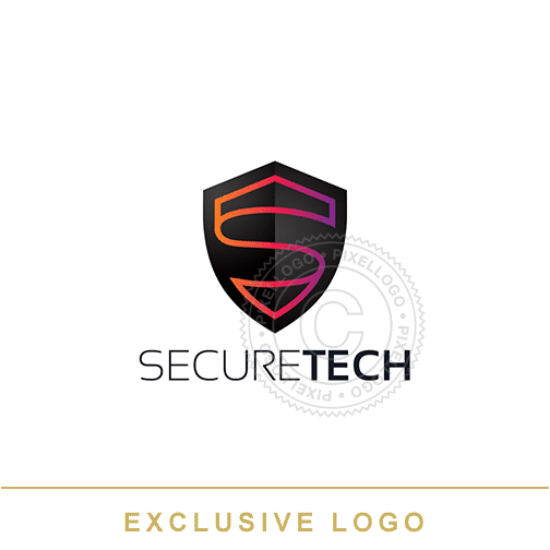 Security Shield logo design - Pixellogo