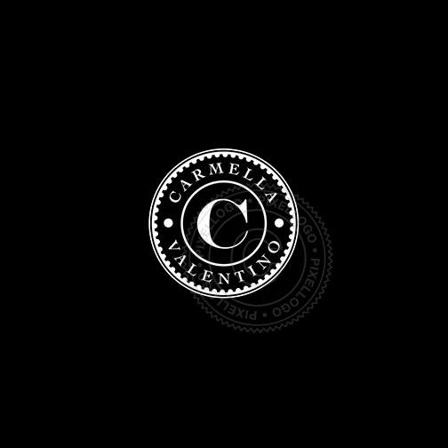 Circle Logo Template - Personal Identity Logo - Pixellogo