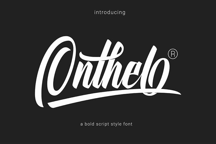 Onthel Script Free Font - Pixellogo