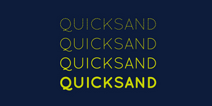 Quicksand free font - Pixellogo