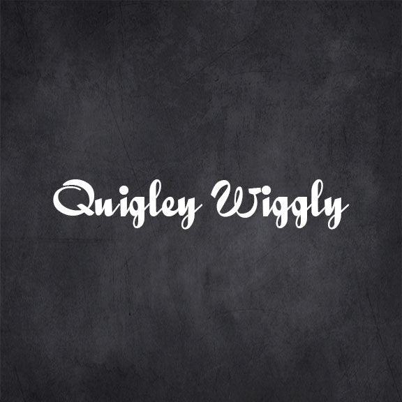 quigley-wiggly free font - Pixellogo