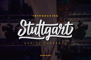 Stuttgart Script Free Font - Pixellogo